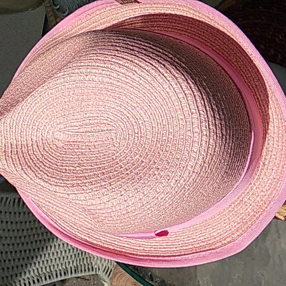 Peter Grimm Fedora, pink, OS, 100% Natural Fibers NWT - Picture 3 of 14